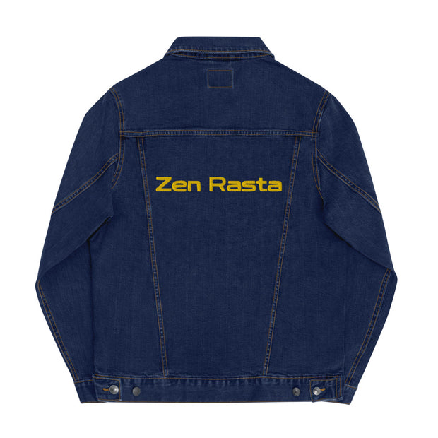 Zi Zi Zen Rasta Unisex denim jacket