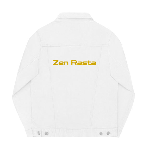 Zi Zi Zen Rasta Unisex denim jacket