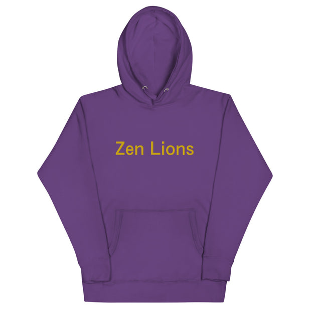 Zi Zi Zen Lion Unisex Hoodie