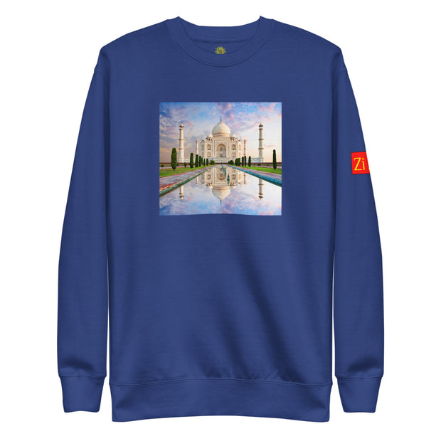 Taj Mahal Unisex Premium Sweatshirt