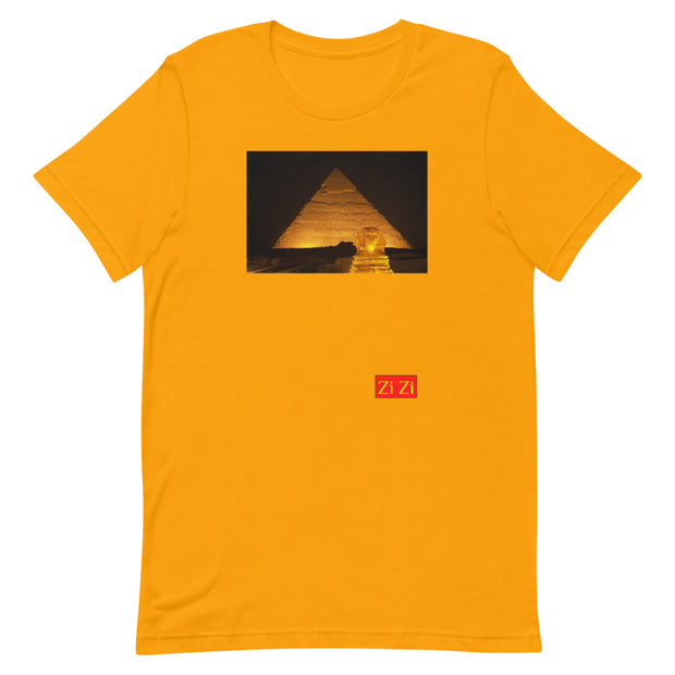 Zi ZI Sphinx Pyramid Short-sleeve unisex t-shirt