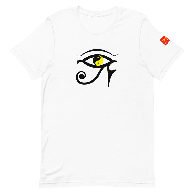 Zi Zi Gold Yin Yang Eye of Ra Short-sleeve unisex t-shirt