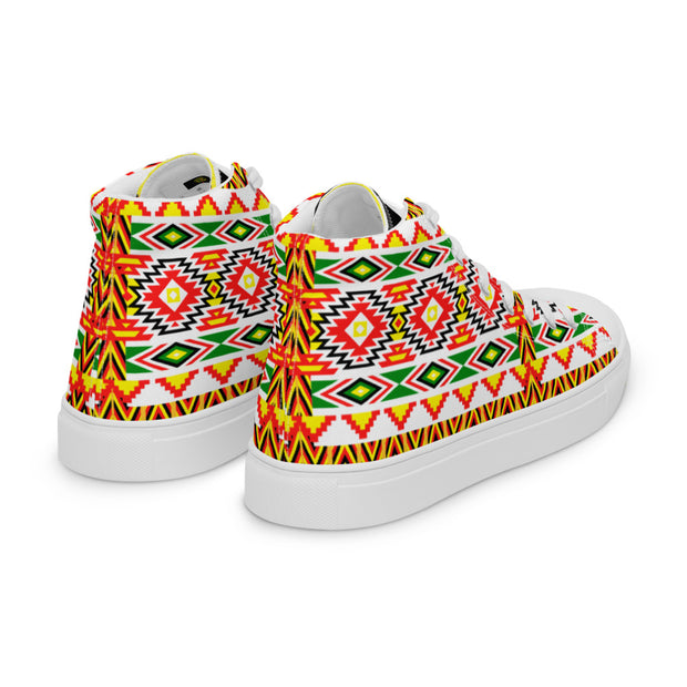 Zi Zi Aztec Women’s high top canvas shoes